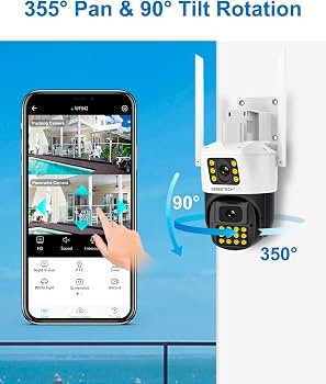 دوربین سیمکارتی چرخشی دو لنزه 5 مگاپیکسل اوکم JE-WP03